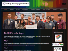 Tablet Screenshot of equalityscholarship.org